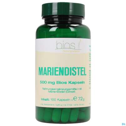 Bios Mariendistel 500mg 100 Kapseln, A-Nr.: 3892507 - 01