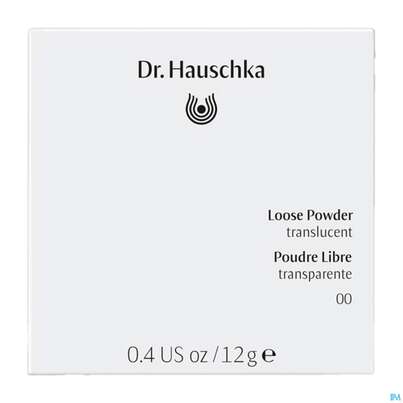 Sie sehen eine Packung Dr. Hauschka Loose Powder 00 Translucent 12g, Produktbild: 01 Dr. Hauschka Loose Powder 00 Translucent 12g, A-Nr.: 4592983 - 01