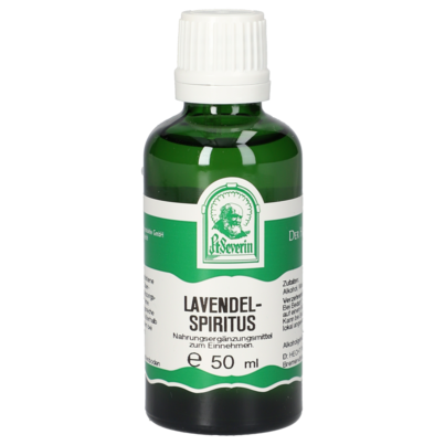 Sie sehen eine Packung LAVENDELSPIRITUS 50 ML, Produktbild: 01 LAVENDELSPIRITUS 50 ML, A-Nr.: 5061868 - 01