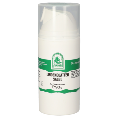Sie sehen eine Packung LINDENBLAETTER SALBE 90G, Produktbild: 01 LINDENBLAETTER SALBE 90G, A-Nr.: 5471282 - 01