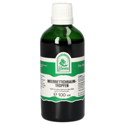 Sie sehen eine Packung MEERRETTICHBAUM TROPFEN 50 ML, Produktbild: 01 MEERRETTICHBAUM TROPFEN 50 ML, A-Nr.: 5444693 - 01