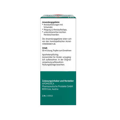 Sie sehen eine Packung Apozema® Nr. 18 Herz- und Kreislauf-Tropfen, Produktbild: 06 Apozema® Nr. 18 Herz- und Kreislauf-Tropfen, A-Nr.: 0987934 - 06