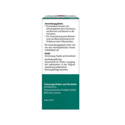Sie sehen eine Packung Apozema® Nr. 25 Prostata-Tropfen, Produktbild: 06 Apozema® Nr. 25 Prostata-Tropfen, A-Nr.: 0987727 - 06