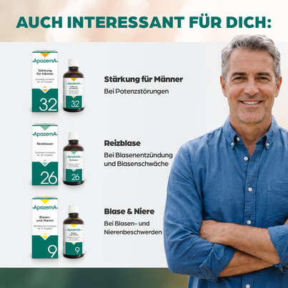 Sie sehen eine Packung Apozema® Nr. 25 Prostata-Tropfen, Produktbild: 07 Apozema® Nr. 25 Prostata-Tropfen, A-Nr.: 0987727 - 07