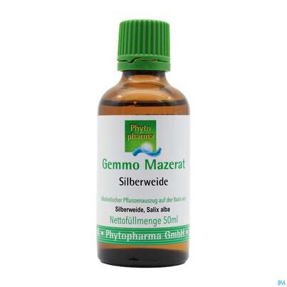 Gemmo Mazerat Silberweide Salix Alba Phytopharma 50ml, A-Nr.: 4493175 - 02
