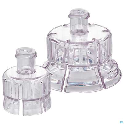 Sie sehen eine Packung Infusionszubehoer Produodopa West Vented Vial Adapter Fuer Durchstechflasche 28st, Produktbild: 02 Infusionszubehoer Produodopa West Vented Vial Adapter Fuer Durchstechflasche 28st, A-Nr.: 5530116 - 02