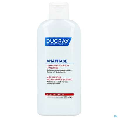 Sie sehen eine Packung Ducray Anaphase+ Ergänzungs-shampoo Gegen Haarausfall 200ml, Produktbild: 07 Ducray Anaphase+ Ergänzungs-shampoo Gegen Haarausfall 200ml, A-Nr.: 4541046 - 07