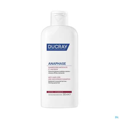 Sie sehen eine Packung Ducray Anaphase+ Ergänzungs-shampoo Gegen Haarausfall 200ml, Produktbild: 08 Ducray Anaphase+ Ergänzungs-shampoo Gegen Haarausfall 200ml, A-Nr.: 4541046 - 08