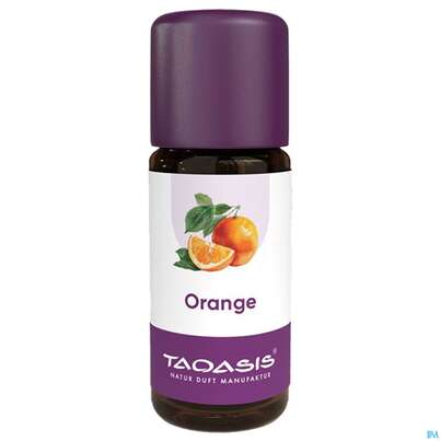 Sie sehen eine Packung Aetherische Oele Taoasis Bio Orange 10ml, Produktbild: 01 Aetherische Oele Taoasis Bio Orange 10ml, A-Nr.: 3165167 - 01