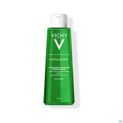 Sie sehen eine Packung Vichy Normaderm Reinigungs -lotion 200ml, Produktbild: 03 Vichy Normaderm Reinigungs -lotion 200ml, A-Nr.: 3282950 - 03