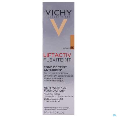 Vichy Liftactiv/flexiteint Make Up Teint Nr 55 Bron 30ml, A-Nr.: 3392325 - 03