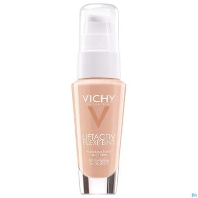 Sie sehen eine Packung Vichy Liftactiv/flexiteint Make Up Teint Nr 25 Nude 30ml, Produktbild: 01 Vichy Liftactiv/flexiteint Make Up Teint Nr 25 Nude 30ml, A-Nr.: 3392294 - 01