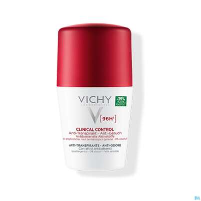 Sie sehen eine Packung Vichy Deodorant Antitranspirant/roll-on Clinical Contr 96h 50ml, Produktbild: 03 Vichy Deodorant Antitranspirant/roll-on Clinical Contr 96h 50ml, A-Nr.: 5571575 - 03