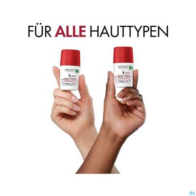 Sie sehen eine Packung Vichy Deodorant Antitranspirant/roll-on Clinical Contr 96h 50ml, Produktbild: 08 Vichy Deodorant Antitranspirant/roll-on Clinical Contr 96h 50ml, A-Nr.: 5571575 - 08