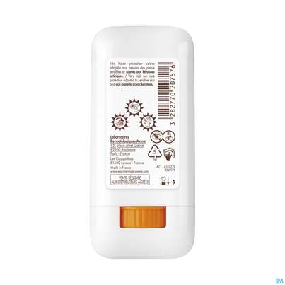 Sie sehen eine Packung Avène Sunsistick Ka Spf 50+ 20g, Produktbild: 03 Avène Sunsistick Ka Spf 50+ 20g, A-Nr.: 5397835 - 03