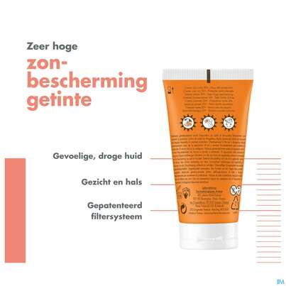 Sie sehen eine Packung Sonnenprodukte Avene Creme 50+ Ohne Duftstoff 50ml, Produktbild: 20 Sonnenprodukte Avene Creme 50+ Ohne Duftstoff 50ml, A-Nr.: 5597161 - 20