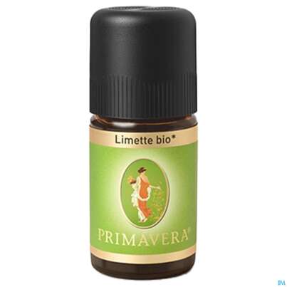 Sie sehen eine Packung Aetherische Oele Primavera Limette Bio 5ml, Produktbild: 02 Aetherische Oele Primavera Limette Bio 5ml, A-Nr.: 2583388 - 02