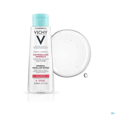 Sie sehen eine Packung Vichy Purete Thermale Mineral Mizellenfluid Empfindliche Haut 200ml, Produktbild: 06 Vichy Purete Thermale Mineral Mizellenfluid Empfindliche Haut 200ml, A-Nr.: 5178843 - 06