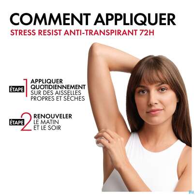 Sie sehen eine Packung Vichy Deodorant Stress Resist 72h 50ml, Produktbild: 06 Vichy Deodorant Stress Resist 72h 50ml, A-Nr.: 4406006 - 06