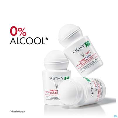 Sie sehen eine Packung Vichy Deodorant Stress Resist 72h 50ml, Produktbild: 25 Vichy Deodorant Stress Resist 72h 50ml, A-Nr.: 4406006 - 25