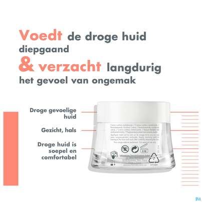 Sie sehen eine Packung Avene Creme/nutritiv 50ml, Produktbild: 14 Avene Creme/nutritiv 50ml, A-Nr.: 5098848 - 14