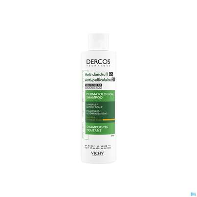 Sie sehen eine Packung Shampoon Vichy/dercos Anti-schuppen Pflege Trockenes Haar Neu 200ml, Produktbild: 01 Shampoon Vichy/dercos Anti-schuppen Pflege Trockenes Haar Neu 200ml, A-Nr.: 4357414 - 01