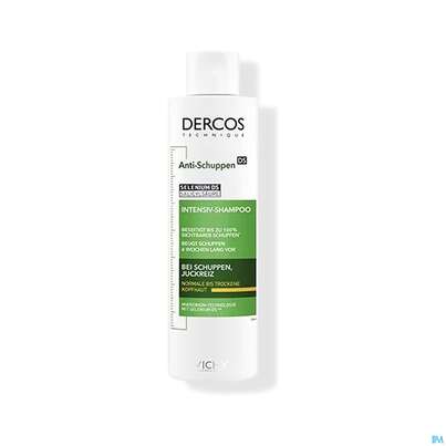 Sie sehen eine Packung Shampoon Vichy/dercos Anti-schuppen Pflege Trockenes Haar Neu 200ml, Produktbild: 03 Shampoon Vichy/dercos Anti-schuppen Pflege Trockenes Haar Neu 200ml, A-Nr.: 4357414 - 03