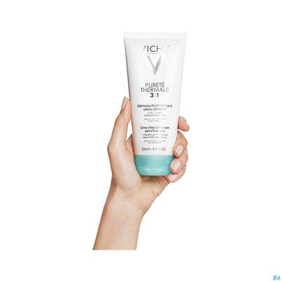 Sie sehen eine Packung Vichy Purete Thermale Demaq Integral 3in1 200ml, Produktbild: 08 Vichy Purete Thermale Demaq Integral 3in1 200ml, A-Nr.: 4310016 - 08