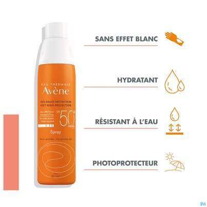Avène Sonnenspray Spf 50+ 200ml, A-Nr.: 4995586 - 07