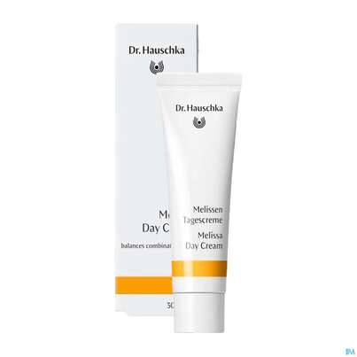 Sie sehen eine Packung Dr. Hauschka Melissen Tagescreme 30ml, Produktbild: 06 Dr. Hauschka Melissen Tagescreme 30ml, A-Nr.: 3830386 - 06