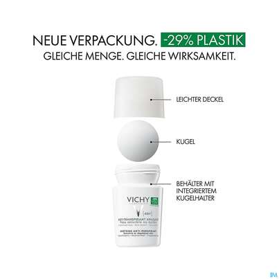 Vichy Deo/roll-on Sensitive Anti-transpirant 48h 50ml, A-Nr.: 3724359 - 07