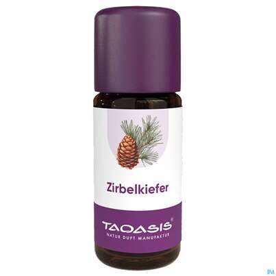 Sie sehen eine Packung Aetherische Oele Taoasis Bio Zirbelkiefer 10ml, Produktbild: 02 Aetherische Oele Taoasis Bio Zirbelkiefer 10ml, A-Nr.: 4158465 - 02