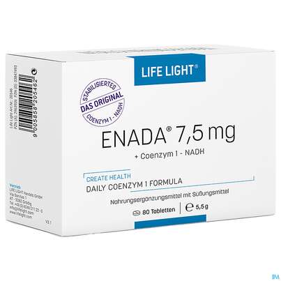 Enada N.a.d.h Dr.birkmayer Tabl 7,5mg 80st, A-Nr.: 2963926 - 02