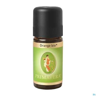 Sie sehen eine Packung Aetherische Oele Primavera Orange Bio 10ml, Produktbild: 02 Aetherische Oele Primavera Orange Bio 10ml, A-Nr.: 2305270 - 02