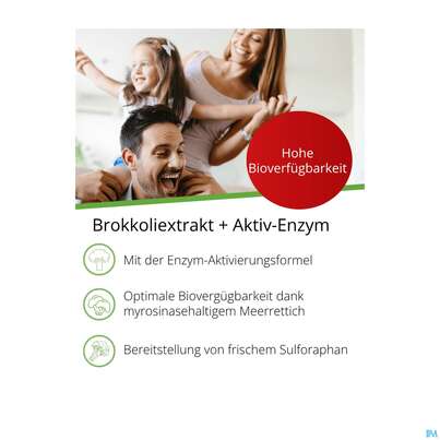 Sie sehen eine Packung Dr.wolz Brokkoliextrakt Kapseln +aktiv-enzym 60563 60st, Produktbild: 09 Dr.wolz Brokkoliextrakt Kapseln +aktiv-enzym 60563 60st, A-Nr.: 5133705 - 09