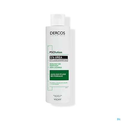 Sie sehen eine Packung Shampoon Vichy/dercos Psolution Anti-schuppen Psoriasis 200ml, Produktbild: 02 Shampoon Vichy/dercos Psolution Anti-schuppen Psoriasis 200ml, A-Nr.: 5429713 - 02