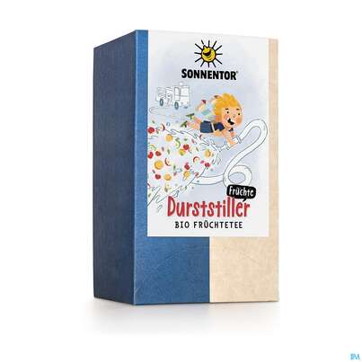 Sie sehen eine Packung Sonnentor Fruechtetee Bio-bengelchen Durststiller 02634 18st, Produktbild: 05 Sonnentor Fruechtetee Bio-bengelchen Durststiller 02634 18st, A-Nr.: 5221183 - 05