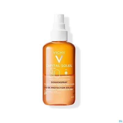 Sie sehen eine Packung Sonnenprodukte Vichy Ideal Soleil Beta Carotin Spray Lsf30 200ml, Produktbild: 03 Sonnenprodukte Vichy Ideal Soleil Beta Carotin Spray Lsf30 200ml, A-Nr.: 5054271 - 03