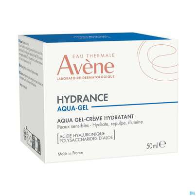 Sie sehen eine Packung Avene Hydrance Aqua Gel 50ml, Produktbild: 03 Avene Hydrance Aqua Gel 50ml, A-Nr.: 5179021 - 03