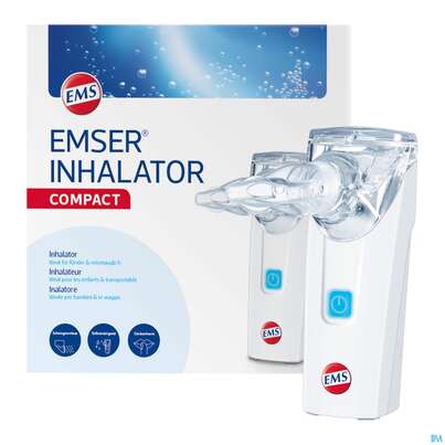 Sie sehen eine Packung Inhalatoren U.zubehoer Geraet Emser/inhalator/compact Tragbar 1st, Produktbild: 13 Inhalatoren U.zubehoer Geraet Emser/inhalator/compact Tragbar 1st, A-Nr.: 5157060 - 13