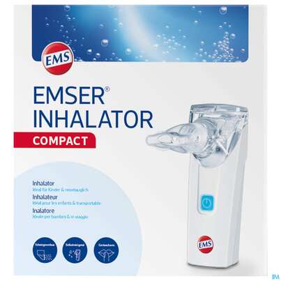 Sie sehen eine Packung Inhalatoren U.zubehoer Geraet Emser/inhalator/compact Tragbar 1st, Produktbild: 14 Inhalatoren U.zubehoer Geraet Emser/inhalator/compact Tragbar 1st, A-Nr.: 5157060 - 14