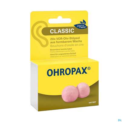 Ohrenschutz Ohropax Classic Ohrstoepsel Wachs Gerx1 20st, A-Nr.: 1625682 - 03