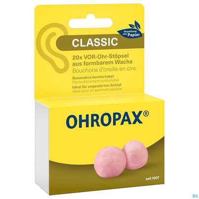 Ohrenschutz Ohropax Classic Ohrstoepsel Wachs Gerx1 20st, A-Nr.: 1625682 - 04