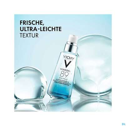 Sie sehen eine Packung Vichy Mineral 89 Feuchtigkeitspflege 30ml, Produktbild: 11 Vichy Mineral 89 Feuchtigkeitspflege 30ml, A-Nr.: 4838013 - 11