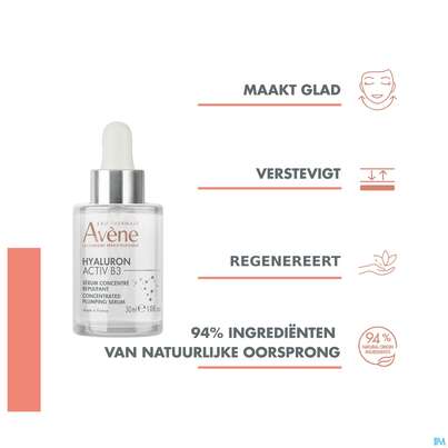 Sie sehen eine Packung Avene Hyaluron Activ B3 Serum 30ml, Produktbild: 17 Avene Hyaluron Activ B3 Serum 30ml, A-Nr.: 5693249 - 17