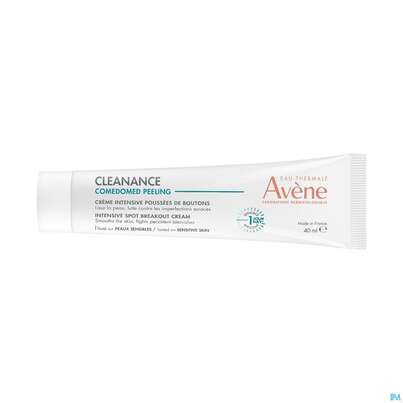 Sie sehen eine Packung Avene Cleanance Comedomed Intensiv Anti-pickel Akutpflege 40ml, Produktbild: 02 Avene Cleanance Comedomed Intensiv Anti-pickel Akutpflege 40ml, A-Nr.: 5899040 - 02