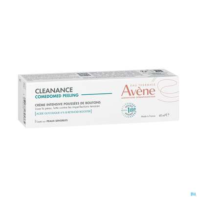 Sie sehen eine Packung Avene Cleanance Comedomed Intensiv Anti-pickel Akutpflege 40ml, Produktbild: 03 Avene Cleanance Comedomed Intensiv Anti-pickel Akutpflege 40ml, A-Nr.: 5899040 - 03
