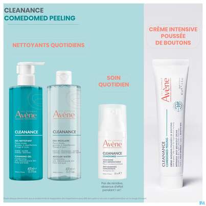 Sie sehen eine Packung Avene Cleanance Comedomed Intensiv Anti-pickel Akutpflege 40ml, Produktbild: 15 Avene Cleanance Comedomed Intensiv Anti-pickel Akutpflege 40ml, A-Nr.: 5899040 - 15