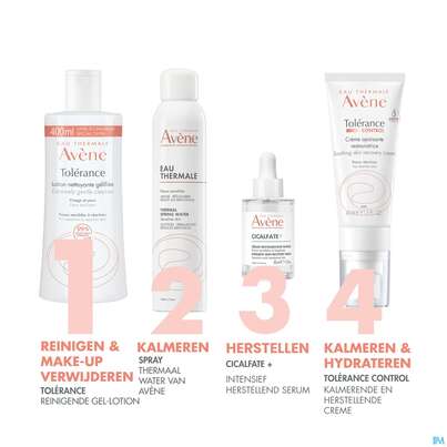 Sie sehen eine Packung Avene Tolerance Reinigungslotion 200ml, Produktbild: 05 Avene Tolerance Reinigungslotion 200ml, A-Nr.: 5431727 - 05