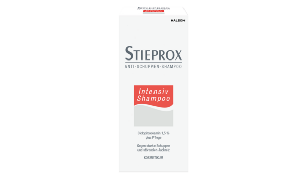 Sie sehen eine Packung Stieprox Intensiv Shampoo, Produktbild: 01 Stieprox Intensiv Shampoo, A-Nr.: 5705337 - 01
